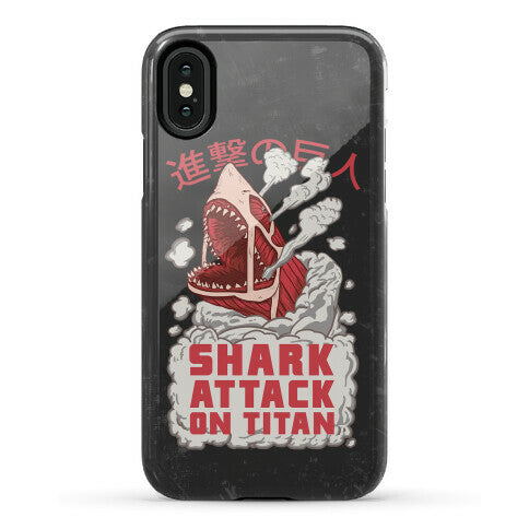 Shark Attack On Titan Phone Case